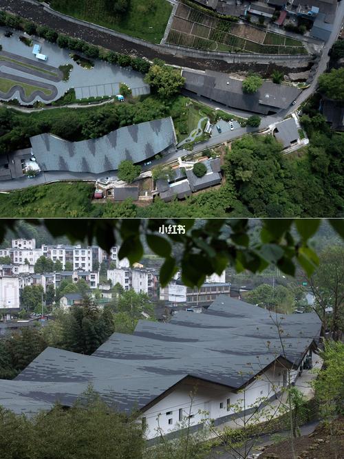 用峰巒蓋起一座共享工廠時(shí)地建筑